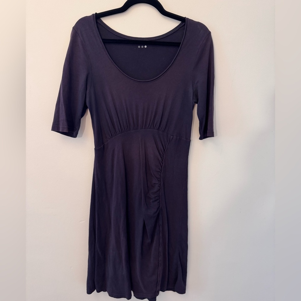 Three Dots Purple Dress